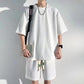 Set T-shirt Kurze Hose Komfort Herren