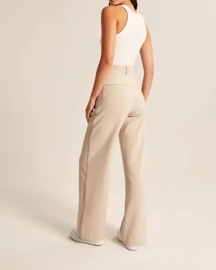 Fudus | Leichtgewichtige Tailored Wide Leg Pants