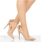 Damen Pumps Mit Schleife