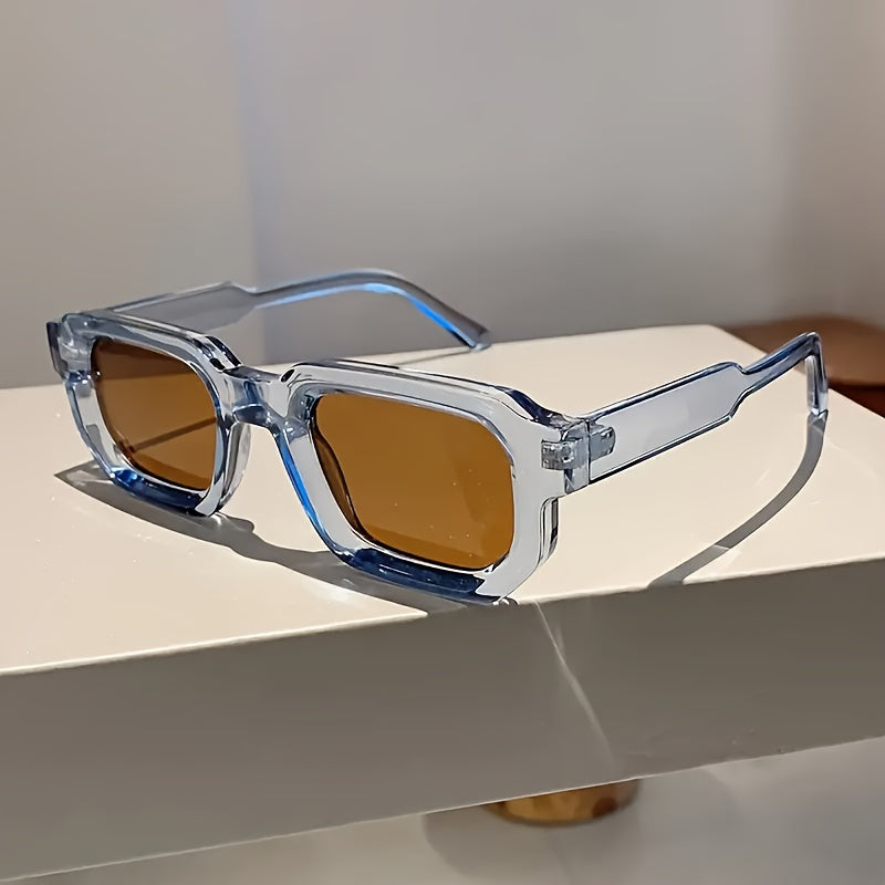 Fudus | Neue Retro Sonnenbrille Mit Quadratem Rahmen Für Herren