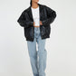 Fudus | Stylische Oversized Lederjacke