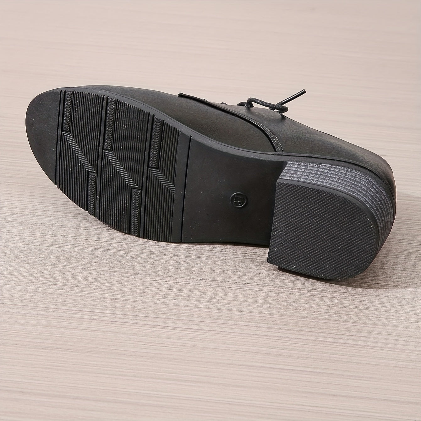 Damen Schwarze Orthopädische Schnürschuhe