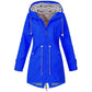 Damen Regenjacke Bequem Mit Verstellbarer Größe
