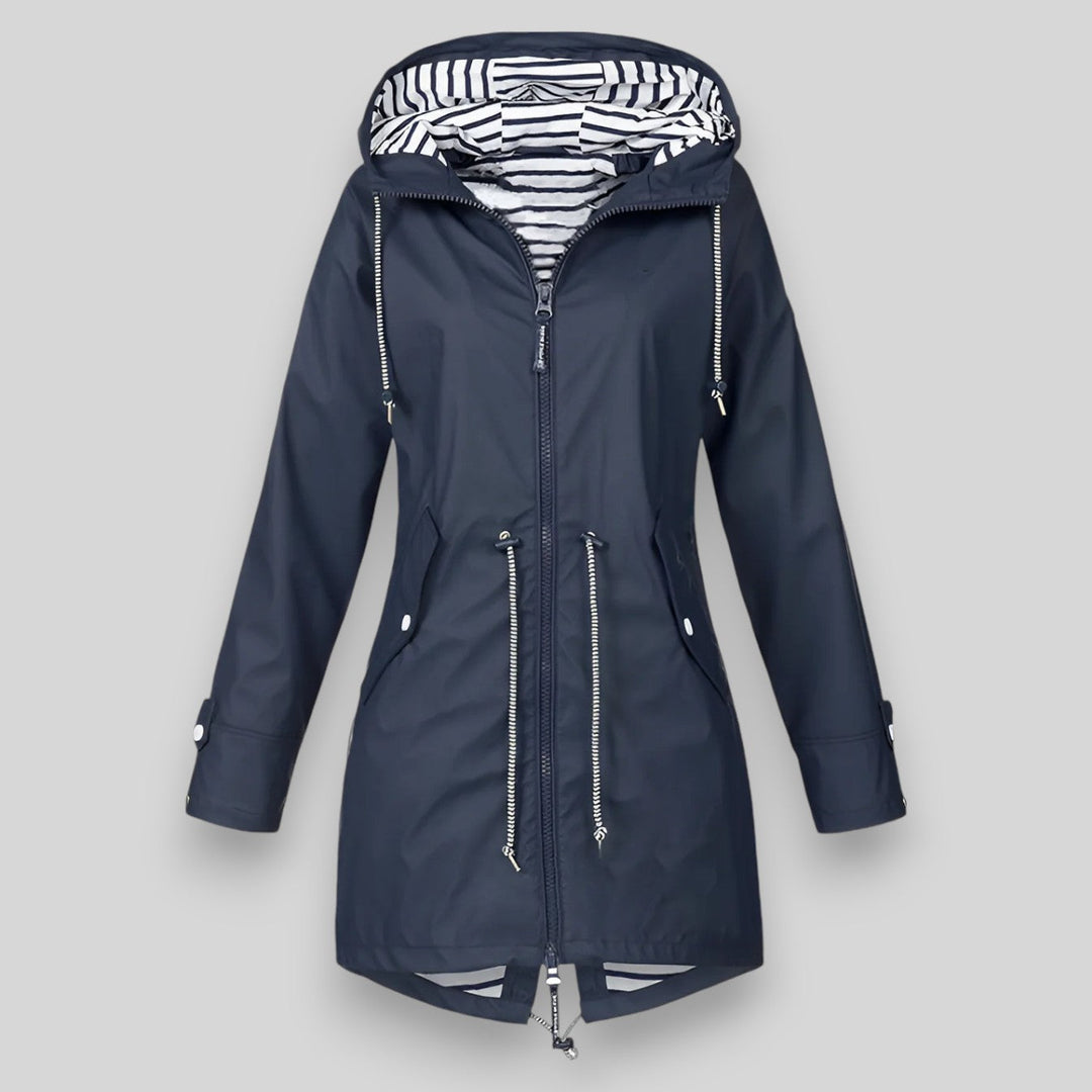 Damen Wasserabweisende Regenjacke