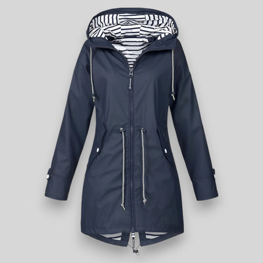 Damen Wasserabweisende Regenjacke