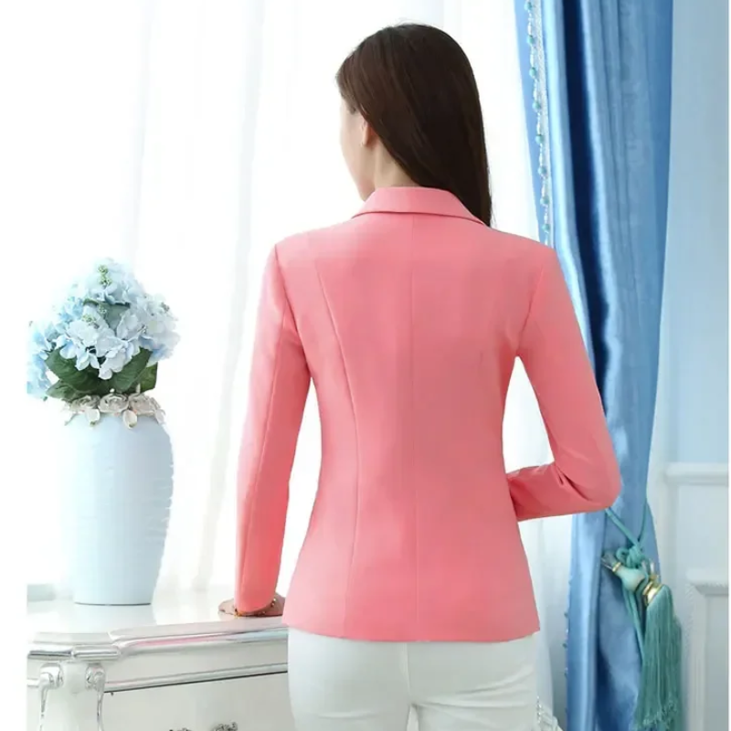 Fudus - Slim Fit Damen Blazer mit langen Ärmeln - Ideal fürs Büro