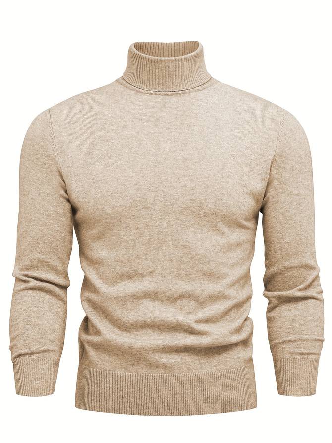 Herren Vielseitiger Rollkragenpullover
