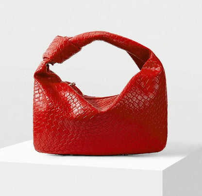 Gewebte Hobo Tasche Leder Elegant Robust