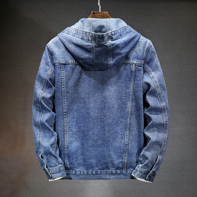 Kevin - Denim-Jacke mit Kapuze