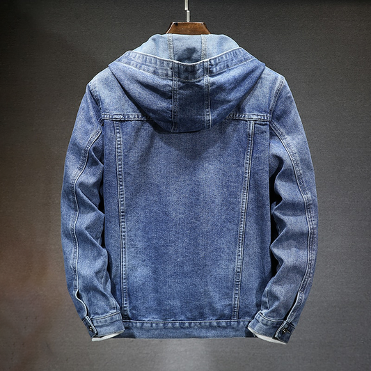 Kevin - Denim-Jacke mit Kapuze