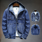 Kevin - Denim-Jacke mit Kapuze