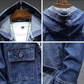 Kevin - Denim-Jacke mit Kapuze
