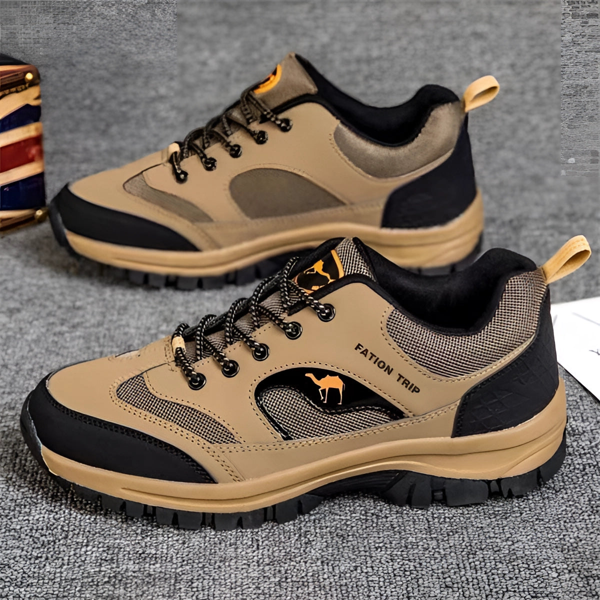 Herren Wasserdicht Rutschfest Wanderschuhe