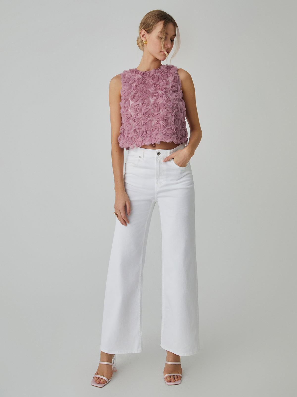 Fudus | Romantische Mehrfarbige Bluse