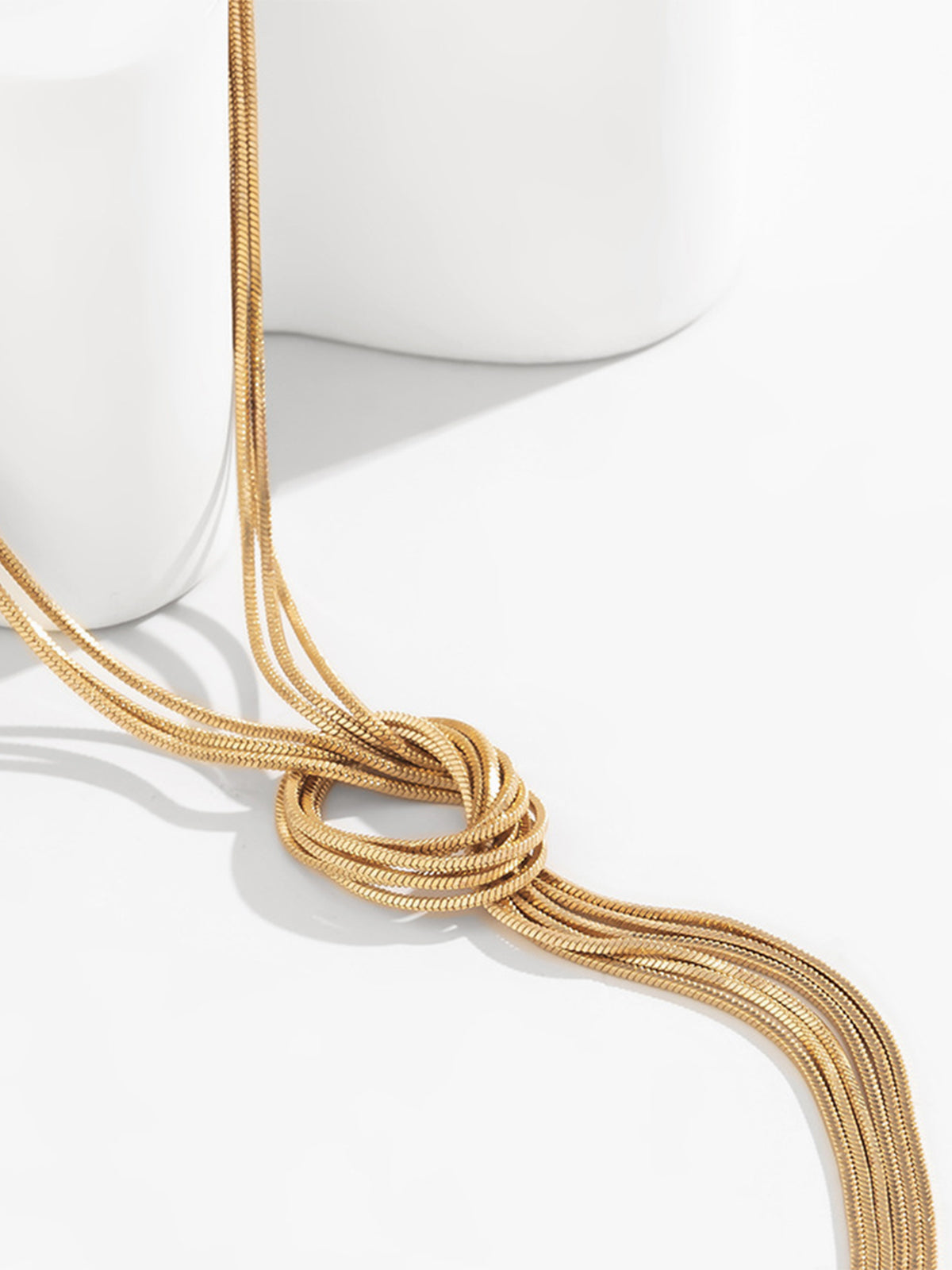 Halskette Kurz Quaste Elegant Damen