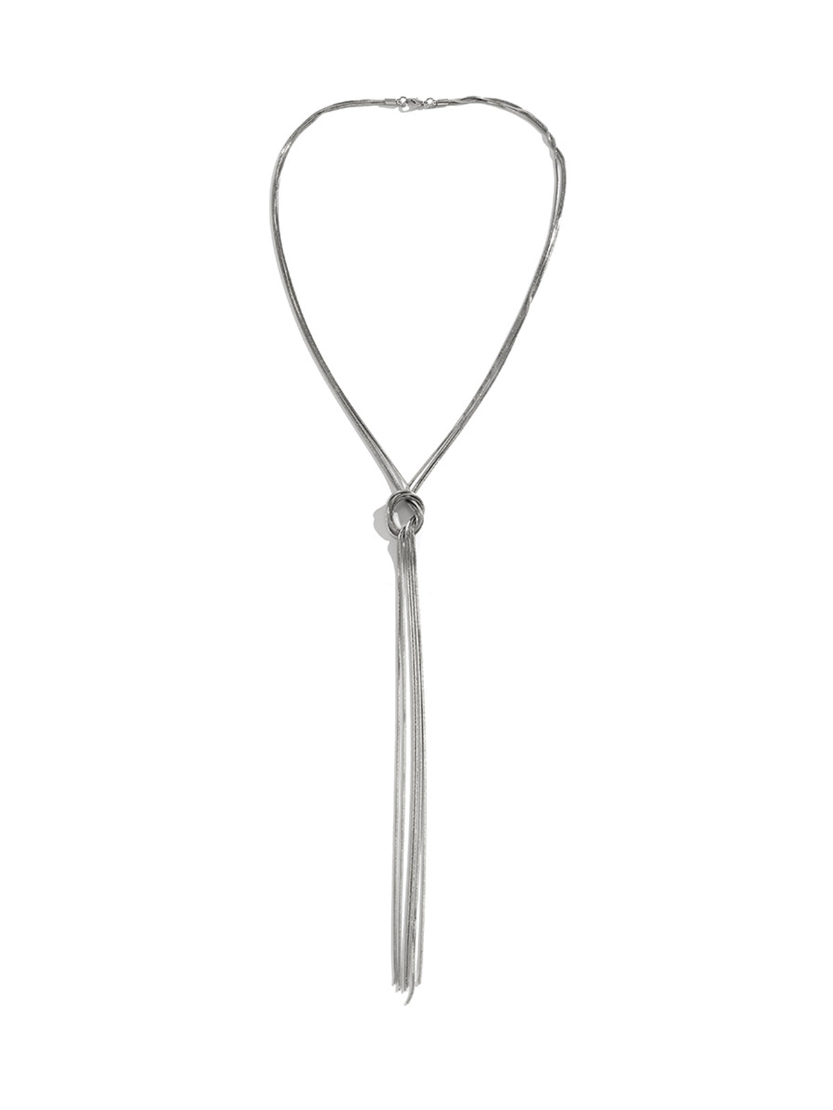 Halskette Kurz Quaste Elegant Damen