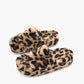 Fudus | Leopard Fuzzy Plattform Hausschuhe