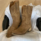 Cowboy-Stiefel Klassisch Damen Elegant