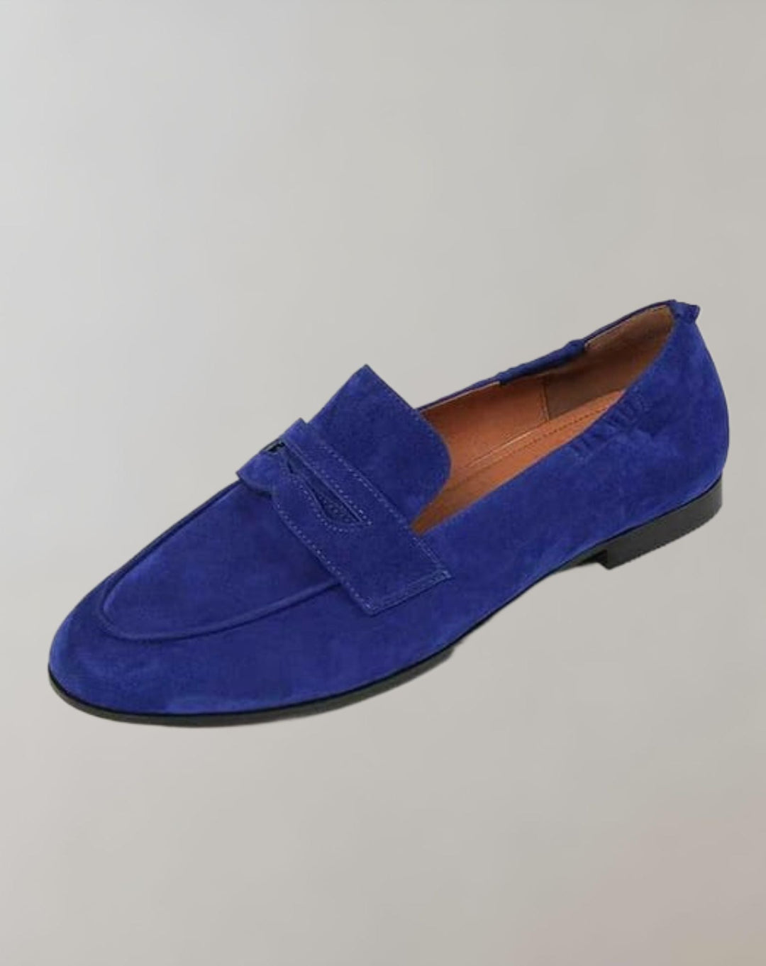 Damen Spitz Zulaufende Niedrig Geschnittene Wildleder Loafer Schuhe