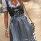 Damen Traditionelles Dirndl Kleid Bequem Alltag