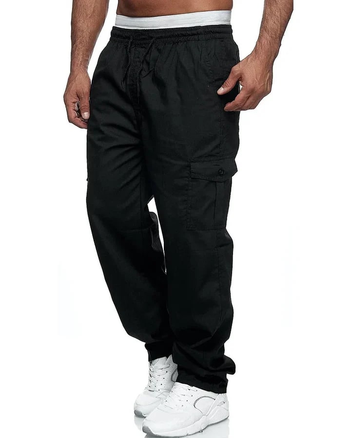 Herren Bequeme Cargo Hose