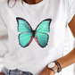 Damen Super Stylisches T Shirt Mit Extravaganten Sommerdesigns