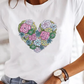 Damen Super Stylisches T Shirt Mit Extravaganten Sommerdesigns