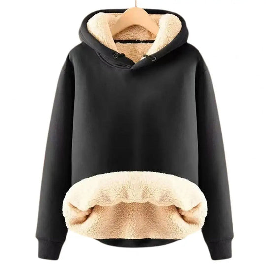 Damen Weicher Warmer Kapuzenpullover Bequem