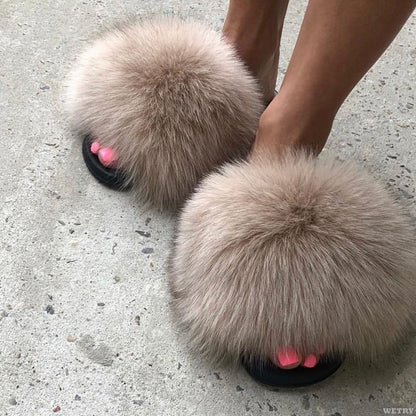 Fudus | Moda Fay Fluffy Slippers Fröhliche & Bunte Damenschuhe Für Den Sommer