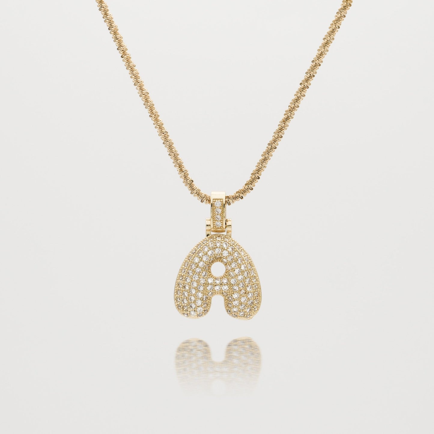 Bubble Letter Halskette