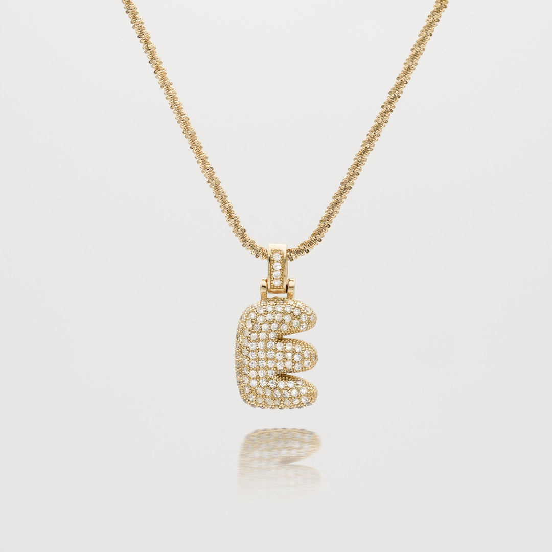 Bubble Letter Halskette