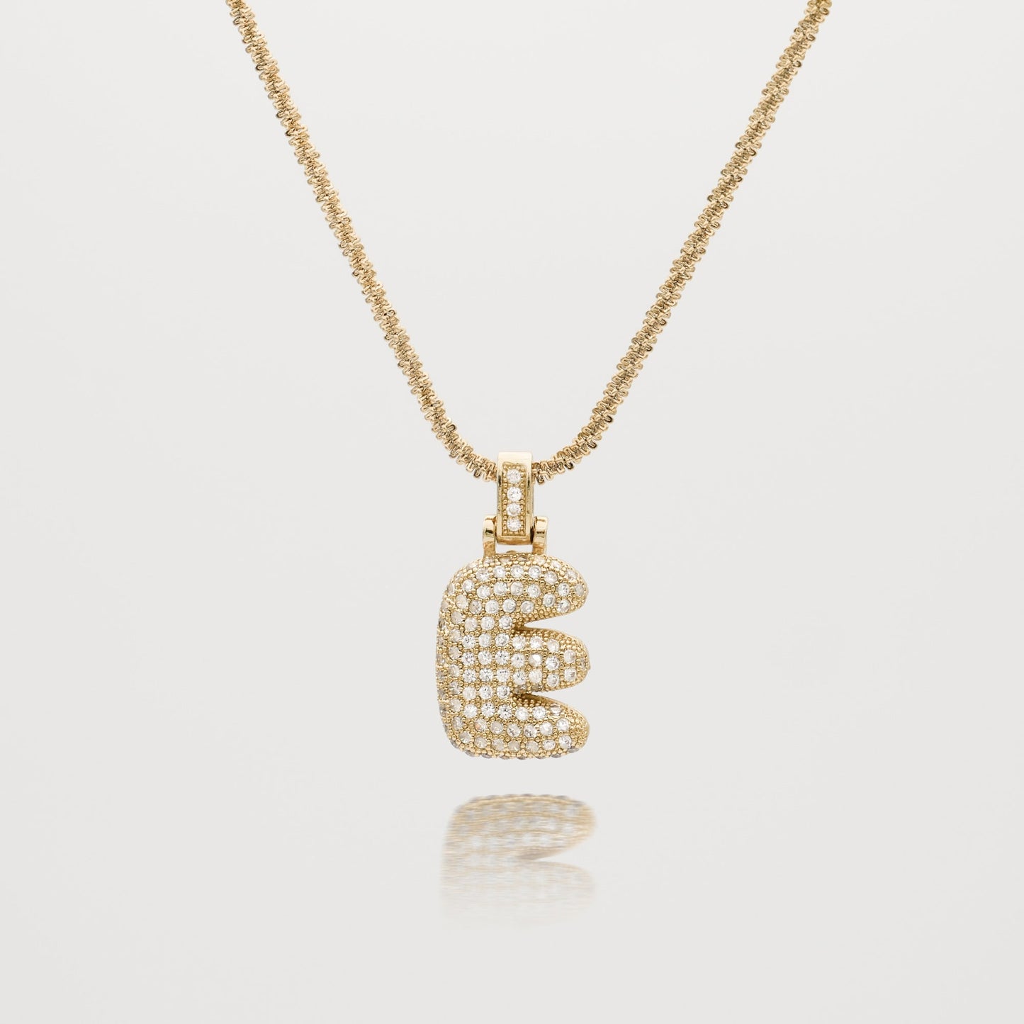 Bubble Letter Halskette