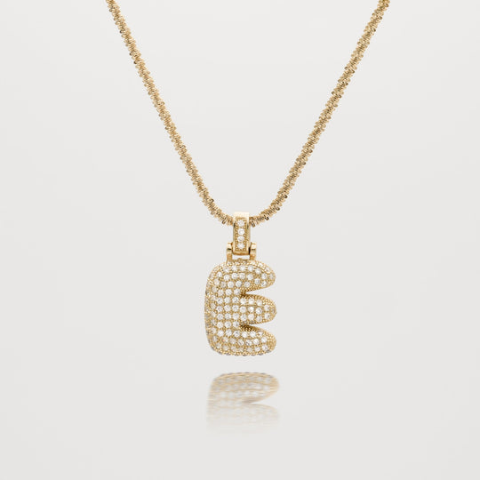 Bubble Letter Halskette