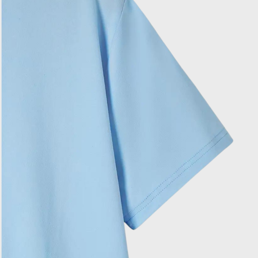 Herren T-Shirt mit Palmen Grafik