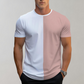 Herren Farbblock T-Shirt