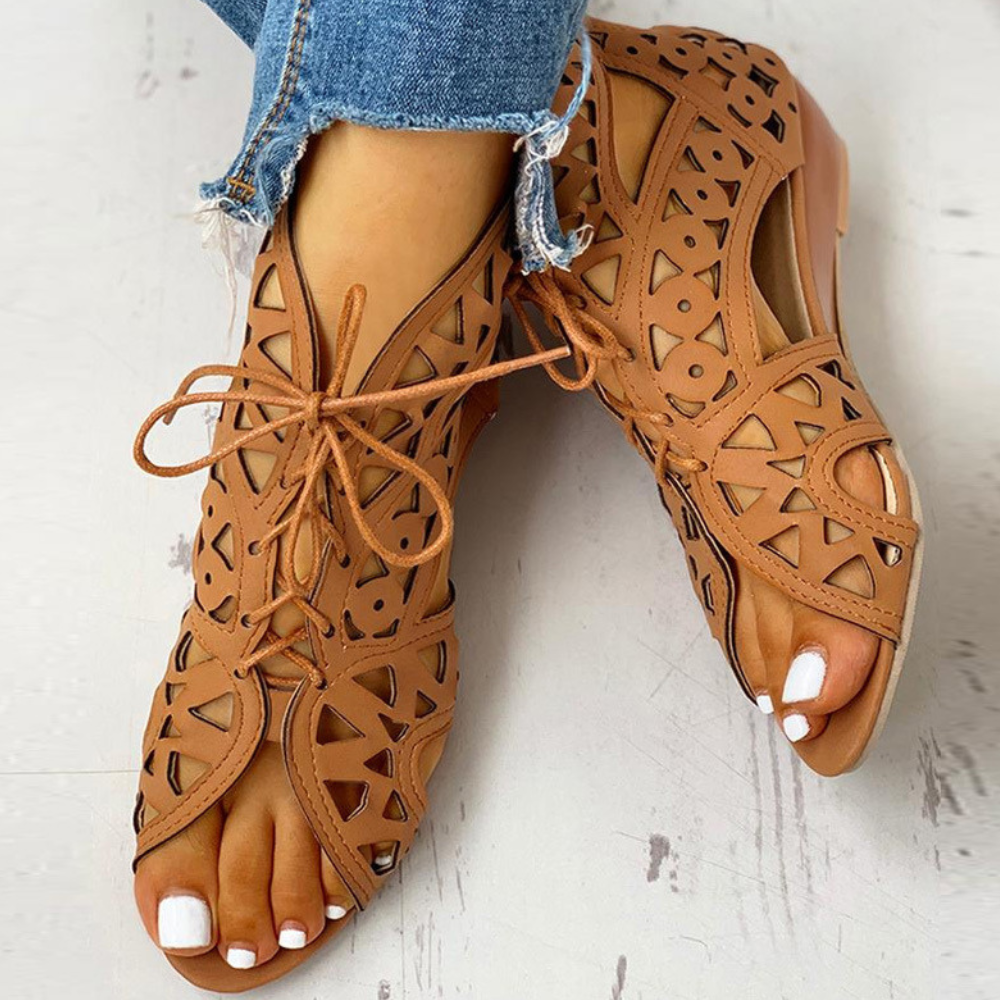 Damen Modische Freizeitsandalen Mit Elegantem Design