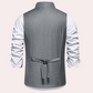 Fudus Herren Asymmetrische Weste - Moderner Eleganter Waistcoat