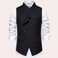 Fudus Herren Asymmetrische Weste - Moderner Eleganter Waistcoat