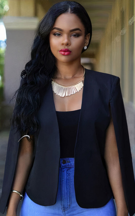 Damen Cape Blazer