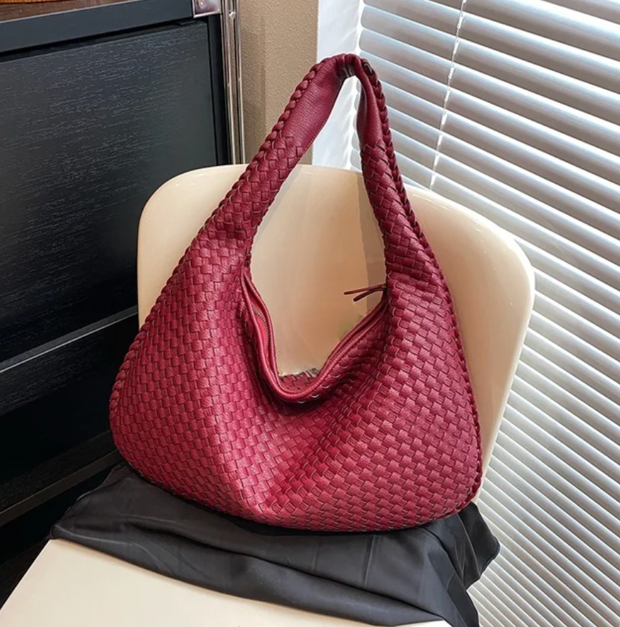 Damen Schultertasche aus Echtleder