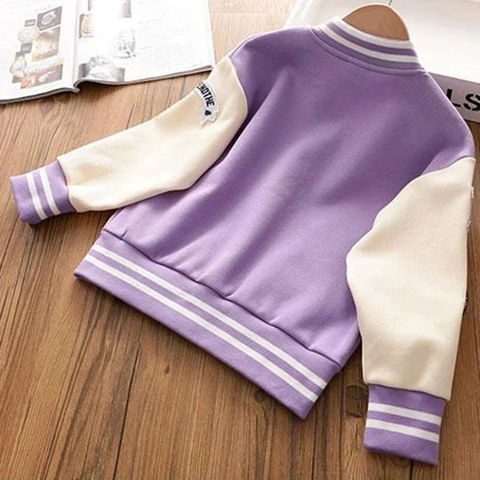 Collegejacke Mädchen Stilvoll Bequem Cool