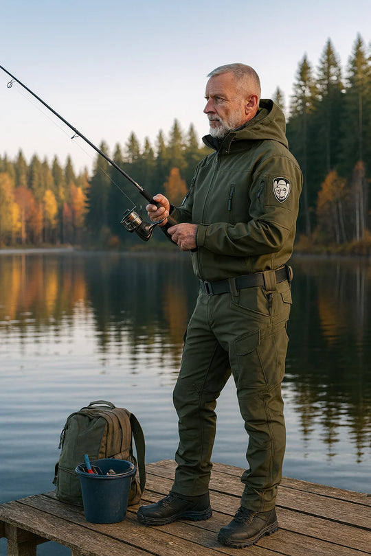 Herren Set Jacke Hose Wasserfest Atmungsaktiv Outdoor