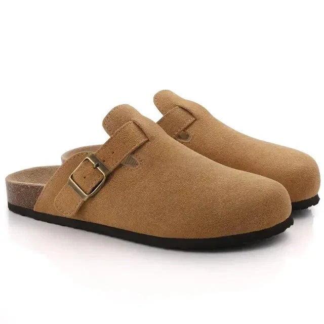 Herren Wildleder Slipper