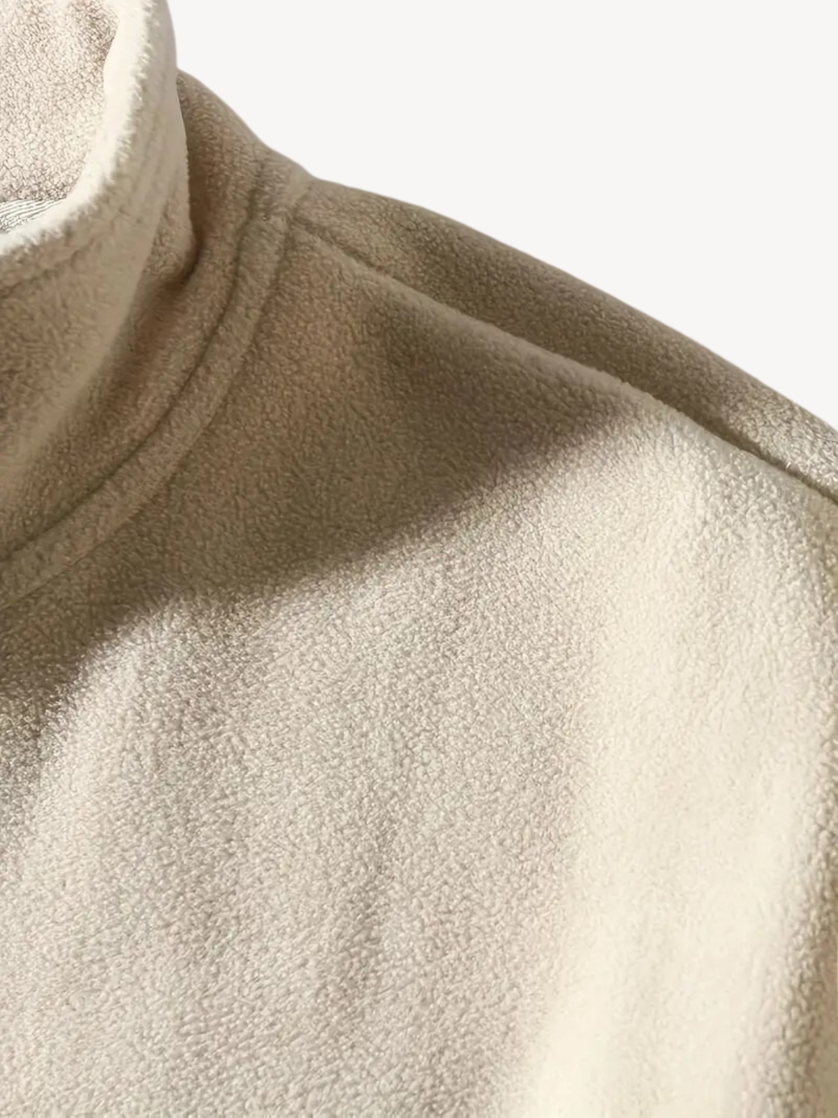 Steppjacken Lässig Reissverschluss