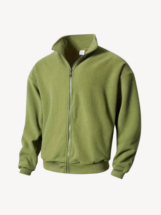 Steppjacken Lässig Reissverschluss