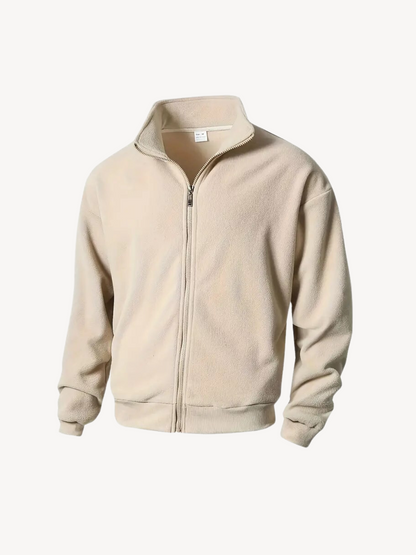 Steppjacken Lässig Reissverschluss