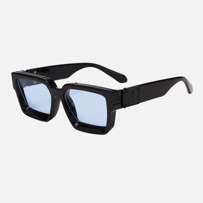 Sonnenbrille Quadratisch Damen Herren Zeitlos
