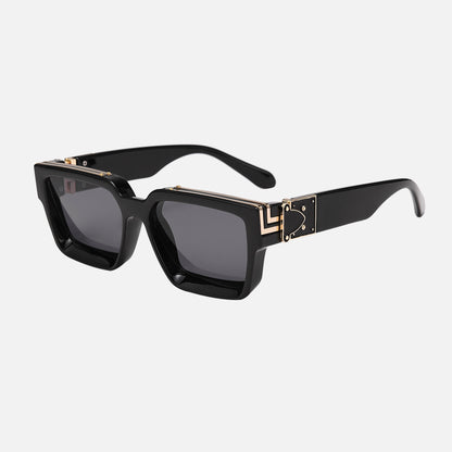 Sonnenbrille Quadratisch Damen Herren Zeitlos