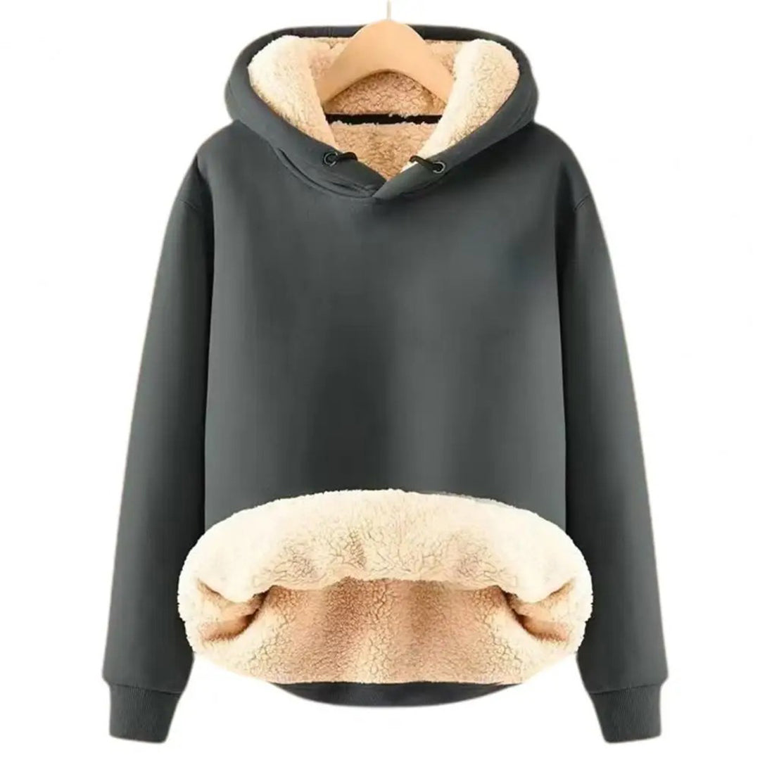 Damen Weicher Warmer Kapuzenpullover Bequem