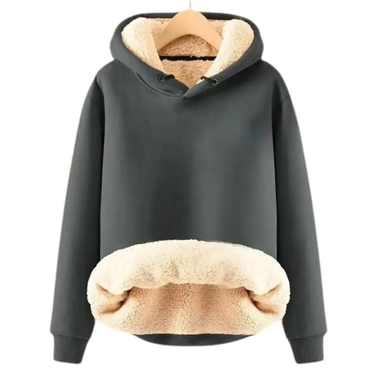 Damen Weicher Warmer Kapuzenpullover Bequem